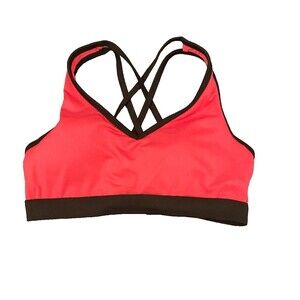 Everlast Bra/Bralette~Pink/Black~ Lightly Padded~Women's Size S Small~NWOT